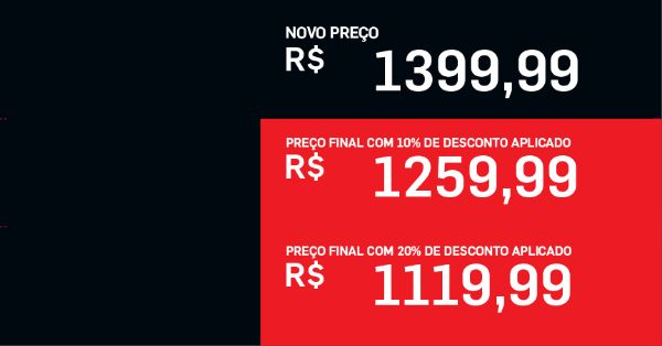 Imagem de NOVO PREÇO 1399,99  - 29,5x15cm