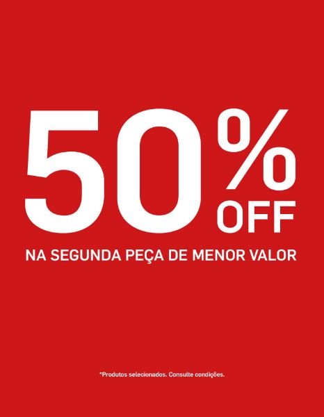 Imagem de LEASELINE 50% OFF NA SEGUNDA PEÇA DE MENOR VALOR  56X72CM
